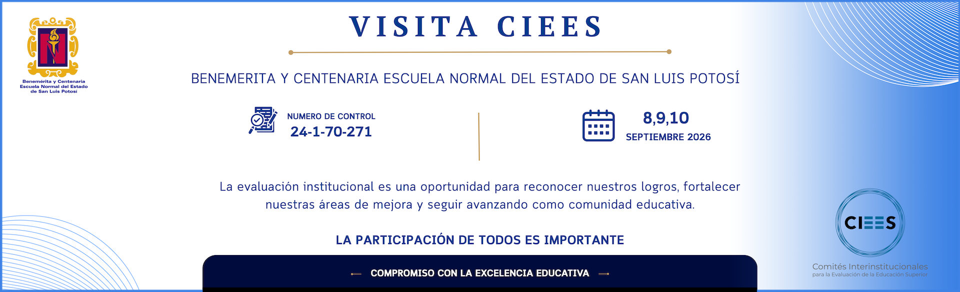 Visita CIEES Septiembre 2026.